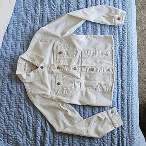 Tommy Bahama Ella Twill xs white jean jacket